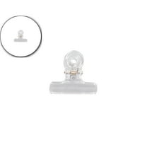 Dvruxg Chip Clips, Plastic Clear Clips Clamps Chip Bag Clips Bulldog Clips Hinge Clips Food Bag Clamps Utility Paper Clips for Home