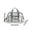 Gray, variant on VWRXBZ Tote Bag, 18.9x6.6x12.9 Inch Clear Travel Duffel Bag Sports Tote Gym Bag Shoulder Weeken Der Overnight Bag Wet Dry Separation Fitness Bag HandHeld OneShoulder Yoga Exercise Travel Essentials