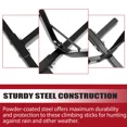 thumbnail image 2 of 20' Traction Climbing Sticks Tree Stand Ladder 300lbs Cap Cam Buckle Straps Hunt, 2 of 8