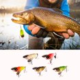 thumbnail image 2 of 6.5g/5cm Lure Bait Treble Hook Noise Temptation Luminous Cicada Dazzling Glow-in-the-dark Fake Lure Fishing Supplies, 2 of 7