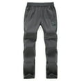 thumbnail image 5 of ATOGUTA Boys Ski Pants Kids Winter Clothes Active Soft Waterproof Fleece Hiking Pants Size 2T-14, Gray, 5 of 5