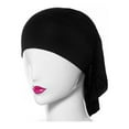 thumbnail image 4 of Women Headscarf Elastic Sweat Absorbent Cotton Underscarf Hijab Tube Cap, 4 of 8