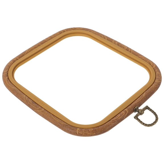 DINHEAROM Embroidery Fixed Frame Embroidery Hoop Multi 1Pcs 7.3x8.3in