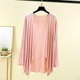thumbnail image 4 of Japceit Ensembles de Pyjama pour Femmes, Chemisier pour Femmes Uni Décontracté Mode Col Rond Manches Longues Régulières Hauts de Nuit, 4 of 9