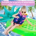 thumbnail image 5 of OldPAPA Kids Swim Vest Life Jacket-Toddler Flotation Buoyancy Swimsuit Trainer Vests Swimming Aid Jacket for Boys/Girls Age 1-9 Years,Pink, 5 of 7