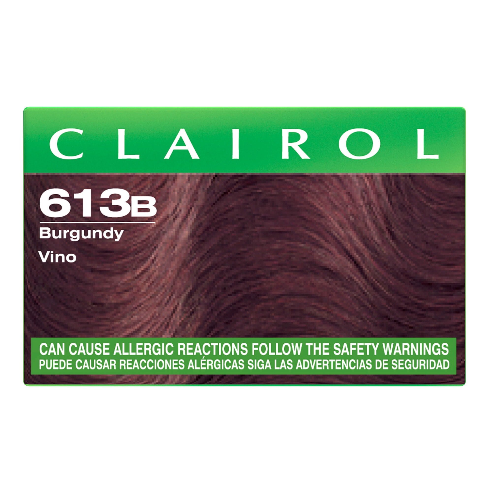 Clairol Balsam Color Long Lasting Permanent Hair Color Kit, 613B Burgundy, 4 fl oz