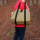 thumbnail image 2 of Outdoor Firewood Tote Bag Portable Black 12A Canvas, 2 of 4