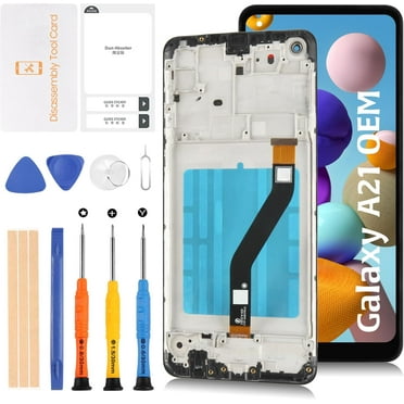 for Samsung Galaxy A21 SM-A215 Original 6.5” 2020 LCD Display Touch Digitizer Screen Replacement SM-A215U A215U1 S215DL A215W Full Assembly Repair Kits