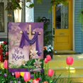 thumbnail image 3 of Easter Cross Print Garden Flag Vertical Double Sided Farmyard Outdoor Decoration, 3 of 5