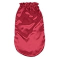 thumbnail image 4 of Capucha larga de raso perfecl para mujer Rojo, 4 of 8