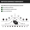 thumbnail image 3 of Lámpara para reptiles REPTI ZOO con termostato regulable, 3 of 7