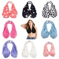 thumbnail image 6 of 2026 Women’s Wearable Cooling Towel Bra,Double-Sided Plush Absorbent Strapless Neck-Hung Chest Wrap,Blend Breathable Sports Bath Wrap for Beach Gym Daily Nursing,Cooling Sweat Towel Bra, 6 of 6