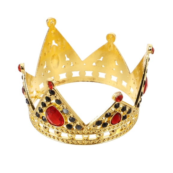 FOMIYES Small Golden Crown Cake Ornament for Bridal Shower Wedding Cake Decoration