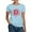 Light Blue, variant on - Alpha Sigma Phi Red Seal T Shirt - Women's Classic T-Shirt