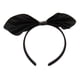 thumbnail image 2 of Diadema Hugo Party Bowknot banda para el cabello con lazo negro satinado, 2 of 8
