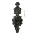 thumbnail image 6 of Dserhfy Vintage Wall Sconces Candle Holder Gothic Iron Art Tealight Candle Holder Living Dining Room Bedroom Wall Mount Candlestick Decoration, 6 of 8