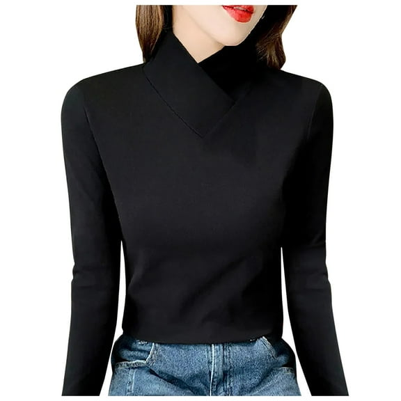 Women Blouses Loose Fit Tees Juniors Short Sleeved Womens Tops Long Sleeved Long Sleeve Thong Bodysuit Women Sleeve Dress Shirts Shirts for Elegant Lace Tunic Top Spandex Shirt Corduroy Black XL