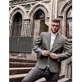 thumbnail image 3 of Men's Casual Suit Blazer Jackets Lightweight Sports Coats One Button, 3 of 5