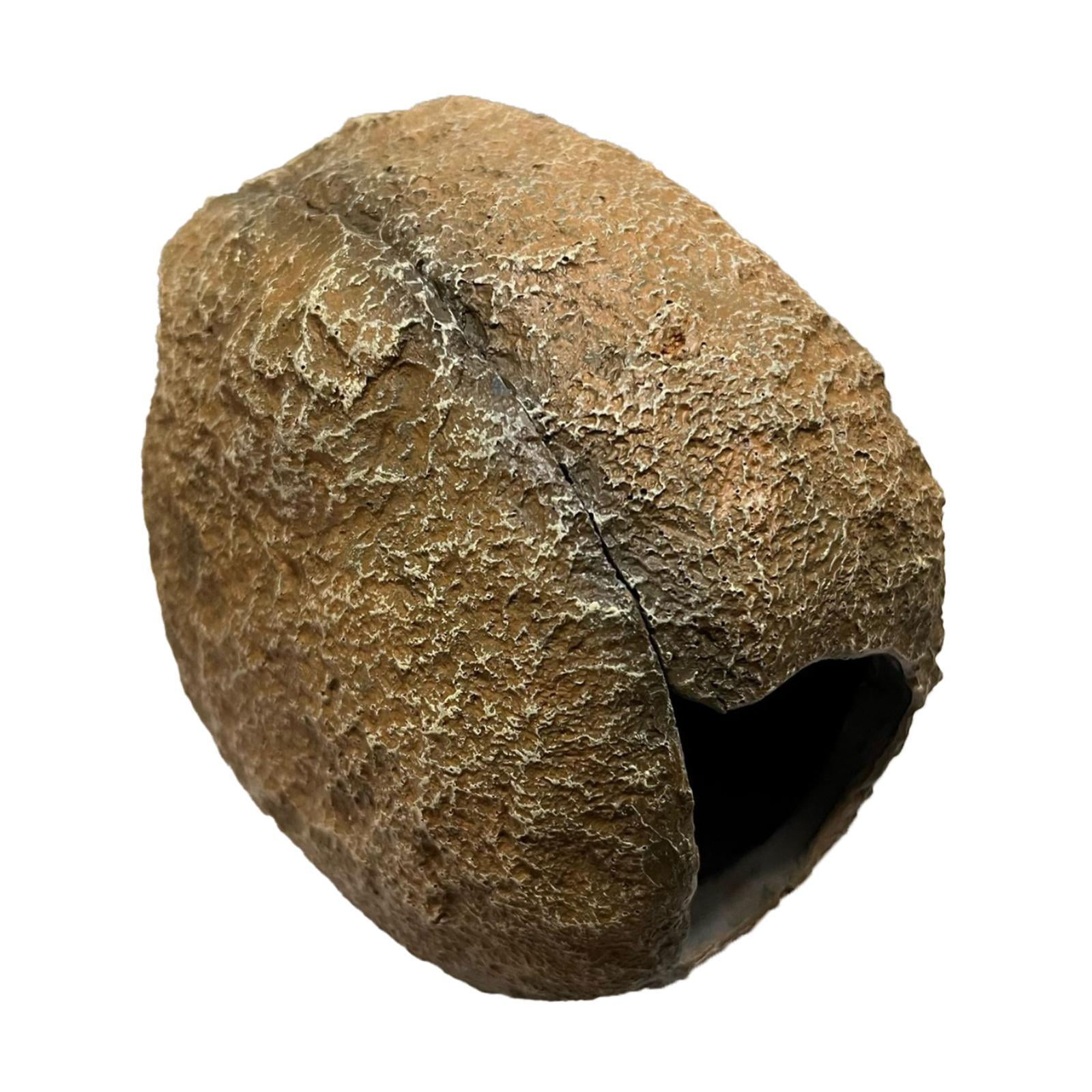 Bvdfgk Aquarium Hideaway Cave Play Breed Resin Crafts Lifelike Rest Aquarium Decoration