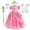 Dress & 5 Accessories, variant on Aximioll Little Girls Fairy Tale Princess Dress, Halloween Party Elegant Princess Dress up Clothes, Toddler Princess Cosplay Outfits for Girls Age 2 - 12 Years, Pink/110
