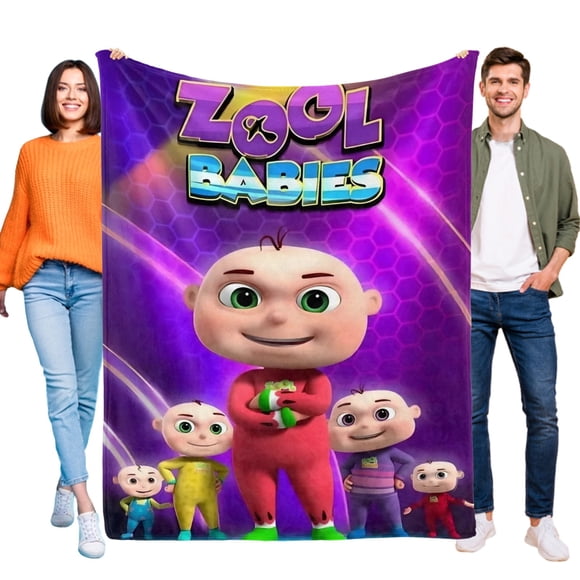 Bebés Zool anti-pilling, suave, ligera, esponjosa y acogedora de lujo para hogar y cocina – Perfecta para niños y adultos,100X80cm
