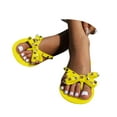 thumbnail image 4 of XDDST Sandals Women Comfortable 2025 Womens New Shoes Women Flip Flops Thong Sandals with Bow Summer Bowtie Flat Beach Rain Shoes, 4 of 6