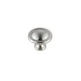thumbnail image 3 of Elegant Decor Garlande 1.2" Diameter Brushed Nickel Mushroom Knob Multipack (Set of 10), 3 of 6