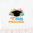 thumbnail image 4 of Inktastic Class of 2025 Preschool Prek Graduate Girls Toddler Dress, 4 of 5