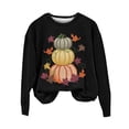 thumbnail image 4 of Blouses for women dressy casual Long Sleeve Little Terry Soft Clothing XL Black womens blouses, 4 of 4