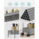 thumbnail image 4 of SONGMICS Carrito Organizador 4 Niveles 6 Ganchos Ruedas 360° 38x38x90cm, 4 of 5