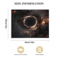 thumbnail image 2 of Nawypu Satellite View Canvas Set,Outer Space Stars Print Creative Galaxy Wall Art Decor for Bedroom, Modern Home Decor Universe Artwork Wall Print Planetary Wall Decor Astronomy Abstract Art, 2 of 5