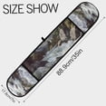 thumbnail image 3 of Yayeee Double Oven Mitt Kitchen Heat Resistant Baking 35" x7" Quilted Glove, River and Mountains, 3 of 6