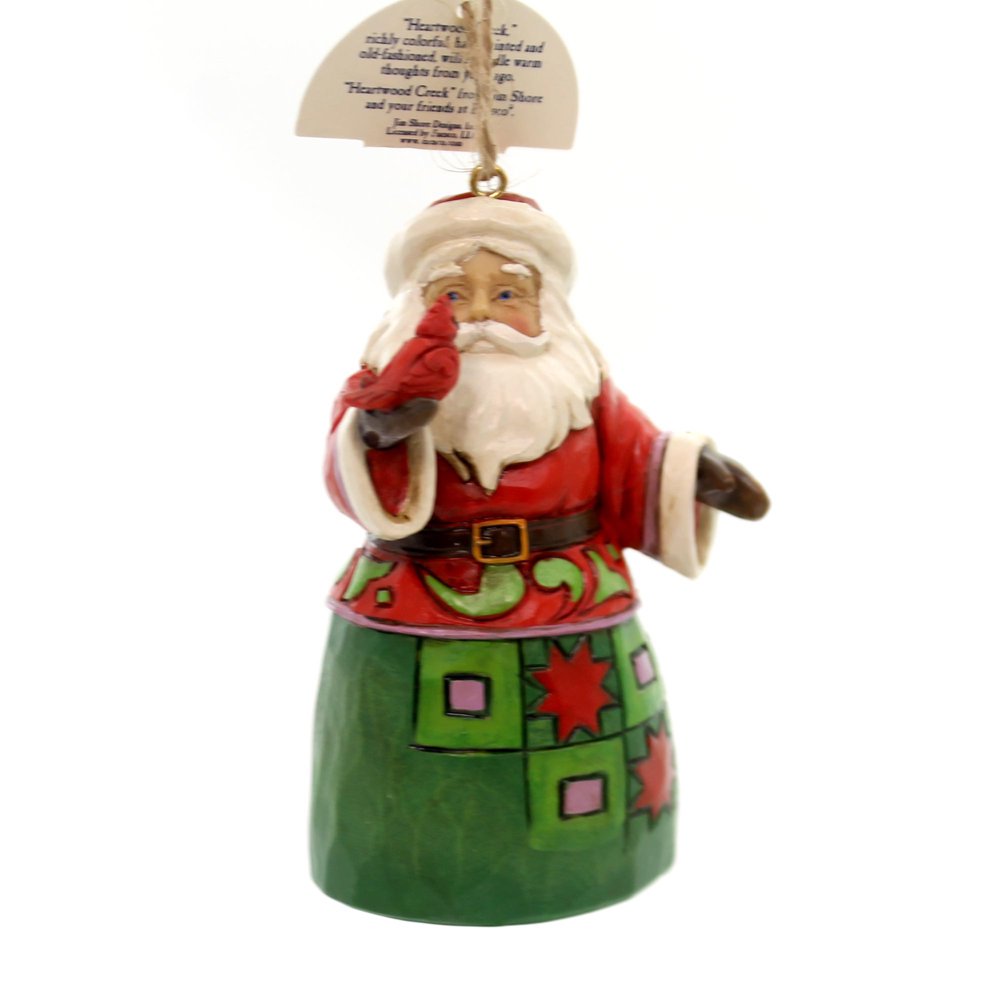 jim shore mini santa