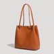 thumbnail image 3 of Bolso de mano de piel auténtica para mujer, bolso de mano de diseño de lujo, bolso de mano, novedad 2023, en piel de vaca, con bolsillo interior, clásico, para llevar debajo del brazo, 3 of 5