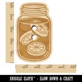 thumbnail image 2 of Sun Tea in a Mason Jar Wood Buttons for Crochet Knitting Sewing DIY Craft - 1.25 Inch Large (5pcs), 2 of 7