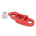 thumbnail image 4 of Bike Tail Hook Extension Extender, Professional Manufacture CNC Precise Machining Aluminum Alloy Bike Rear Derailleur Hanger  For Cyclists For Most Tail Hooks Red, 4 of 8