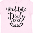 thumbnail image 4 of Inktastic Meditation Yoga Meditate Daily Resolution Boys or Girls Toddler T-Shirt, 4 of 5