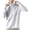 White, variant on Women's Ice Silk Hooded Sunscreen Jacket – Solid Color Lightweight UPF 50+ Protective Outdoor Cover Up for Summer White XXXL