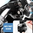 thumbnail image 6 of Universal Motorcycle Helmet Lock Theft Motorbike Helmet Lock And 2 Installation For 20-28mm Tool Keys With, 6 of 7