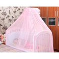 thumbnail image 4 of Princess Dome Baby Mosquito Net Nursery Crib Bed Pink Canopy Mesh Insect Netting Without Stand, 4 of 4