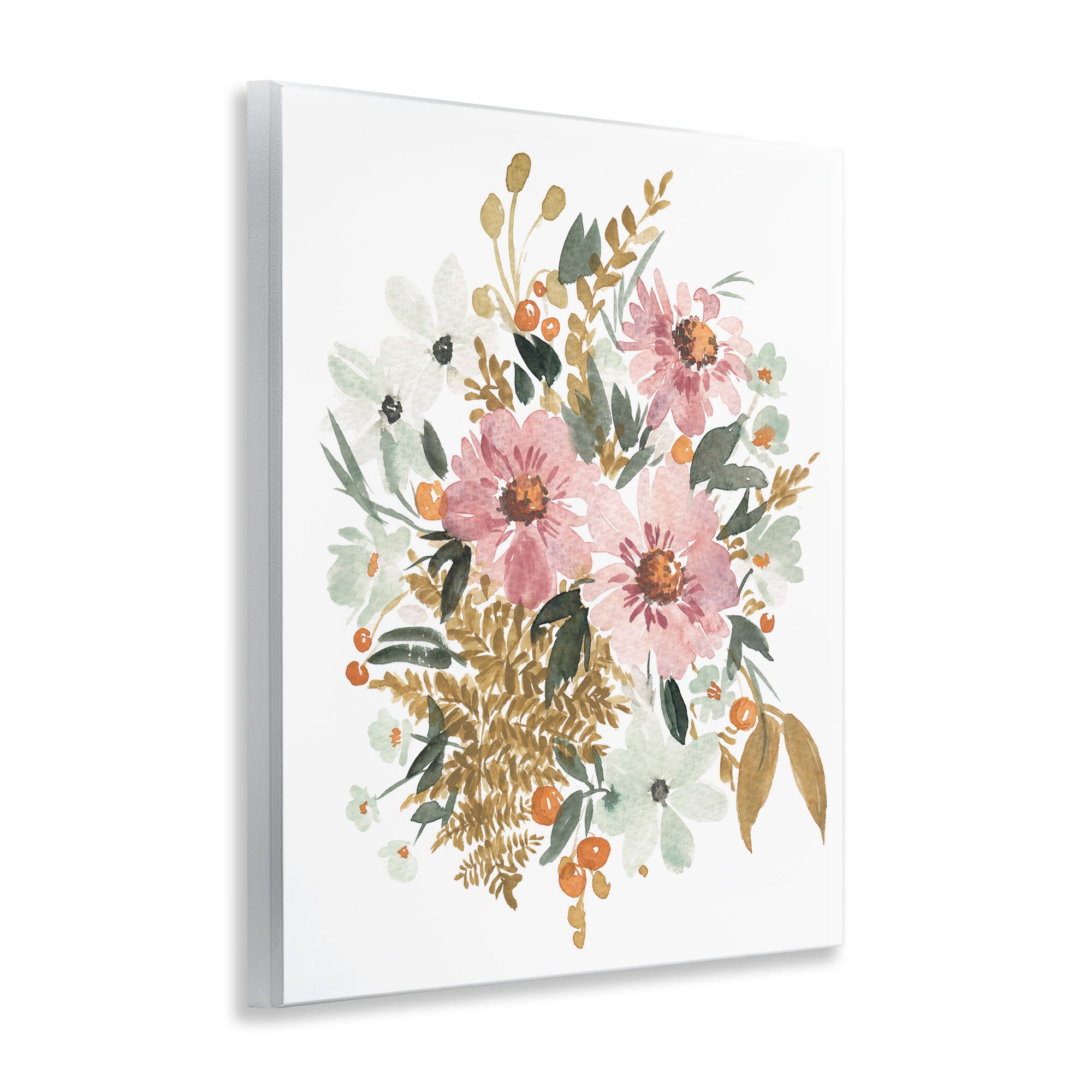 Stupell Industries Bundle Of Wildflowers Botanical & Floral Painting Unframed Art Print Wall Art, 11 x 14