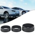 thumbnail image 5 of For Grand for Cherokee 2014-21 Black Aluminum Climate Volume Turn Knob Ring, 5 of 9