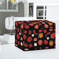 thumbnail image 5 of HELLHERO Dust Cover for Sewing Machine and Handle Vegetable Pattern Foldable 17.7x8.6x12.5 Inch for Long-Term Travel, 5 of 8