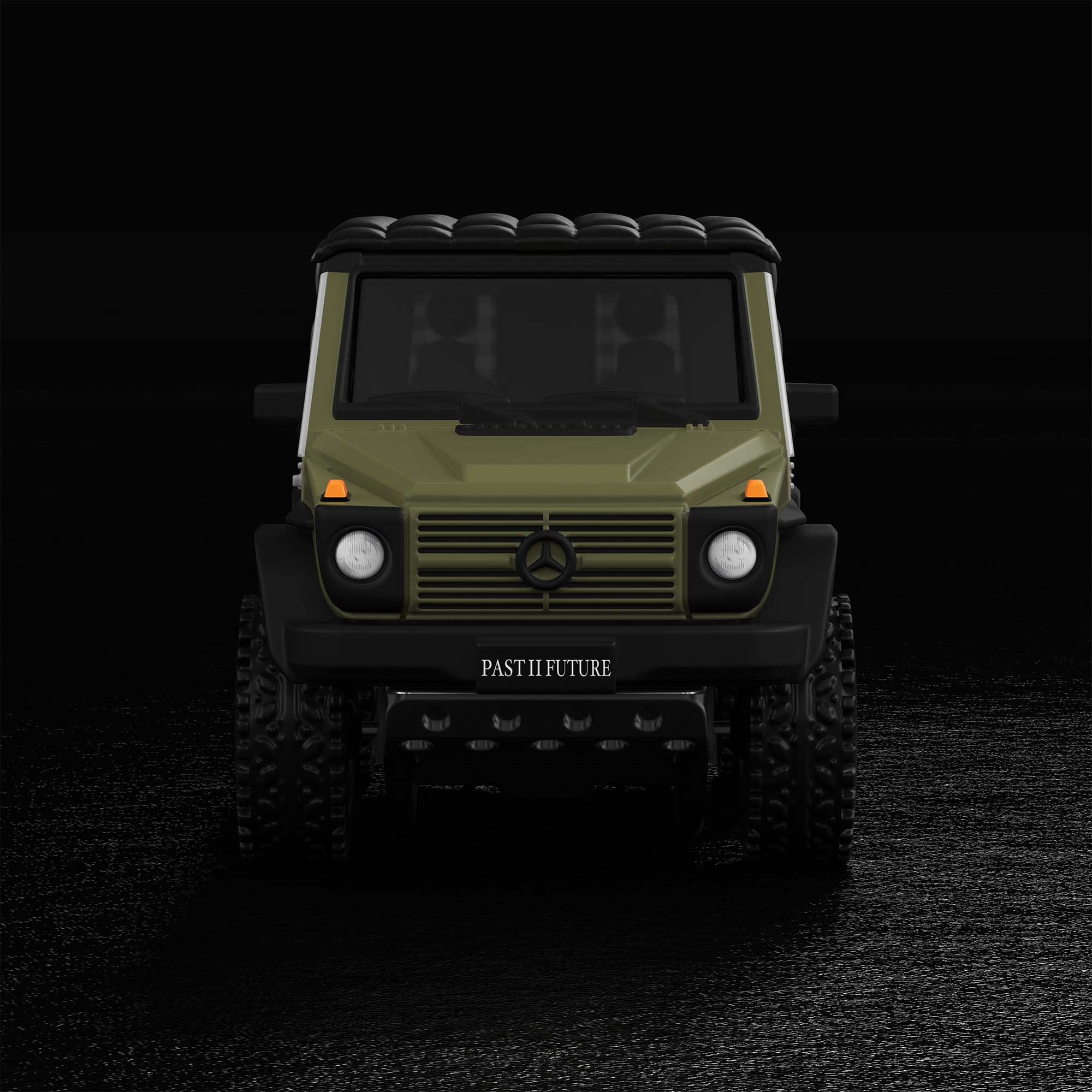 Mattel Hot Wheels x Mercedes-Benz Project G-Class Past II Future