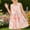 E233-Pink, variant on hengsof Girls Sleeveless Casual Comfort Dress Fashion Print Crewneck Summer Cute Loose Tank Dress for Kids Ages 2-12