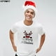 thumbnail image 4 of Camiseta para hombre Kawaii Harajuku, camiseta a la moda, camisetas bonitas de renos de Santa Claus, ropa de dibujos animados para mujer, camiseta de Feliz Navidad para hombre, 4 of 4