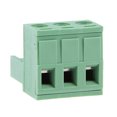 thumbnail image 3 of Unique Bargains 15Pcs AC300V 15A 5.08mm Pitch 3P Flat Angle Needle Seat Insert-In PCB Terminal, 3 of 4