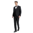 thumbnail image 6 of Beauty Emily New Men's Suit Korean Style Slim Fit 3-piece Suit Wedding Business Groom Groomsman 3-piece Suit Men's Dinner Jacket Vest Trouser Suit, 6 of 8