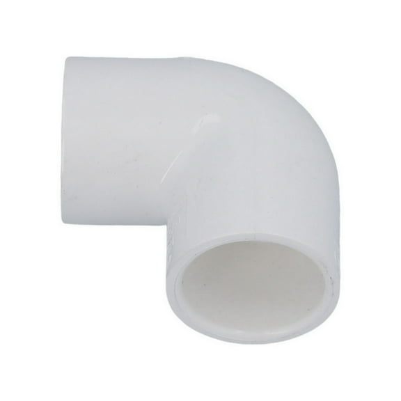 PVC Elbow, 90 Degrees, Socket x Socket, 1 in Pipe Size