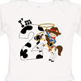thumbnail image 4 of Inktastic I'm Two-cowboy riding horse birthday Boys Long Sleeve Baby Bodysuit, 4 of 5